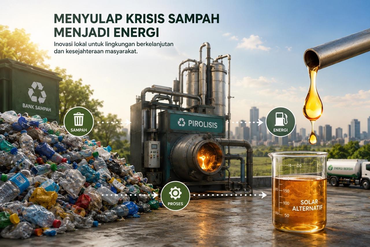 Menyulap Krisis Sampah Menjadi Energi