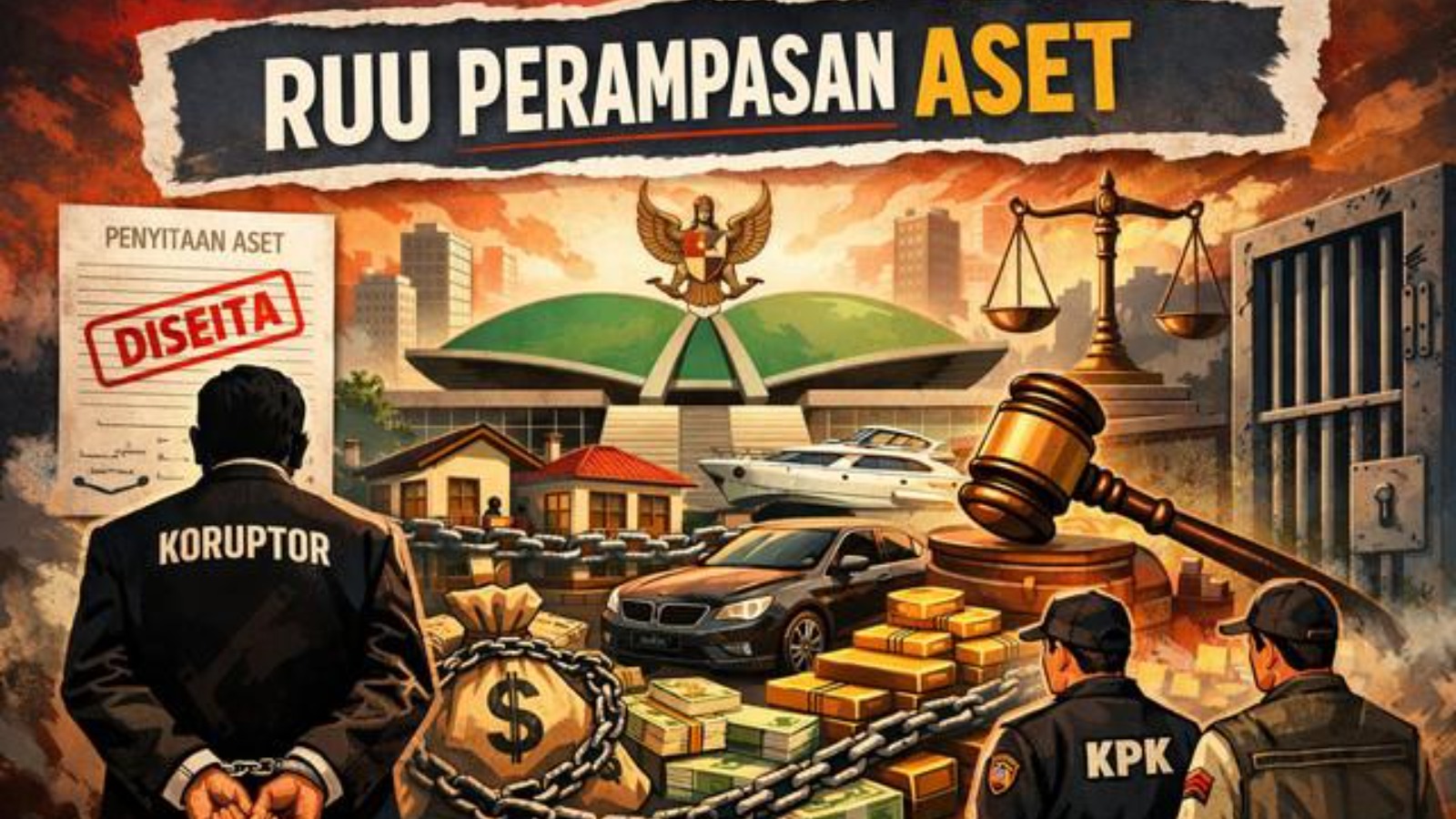 RUU Perampasan Aset: Senjata Memburu Koruptor atau Pisau Bermata Dua?