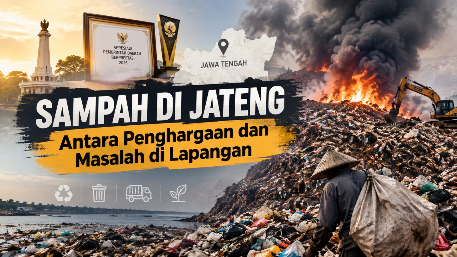 Sampah di Jateng: Antara Penghargaan dan Masalah di Lapangan