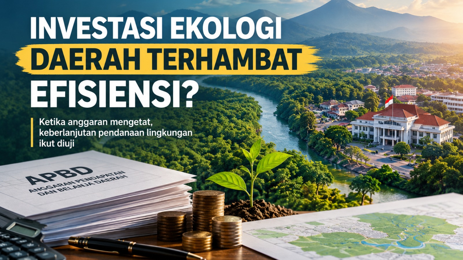 Investasi Ekologi Daerah Terhambat Efisiensi?