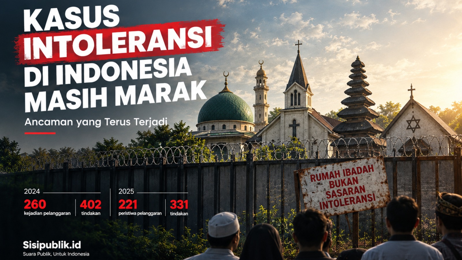 Kasus Intoleransi di Indonesia Masih Marak: Ancaman yang Terus Terjadi